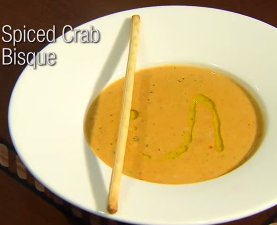 Spiced Crab Bisque